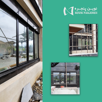 نمونه کار های پنجره UPVC نوین پنجره